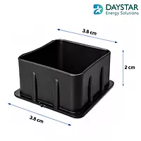 1.5" x 1.5" Closing End Cap for Square Pipe