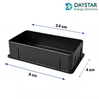 3" x 1.5" Closing End Cap for Rectangular Pipe