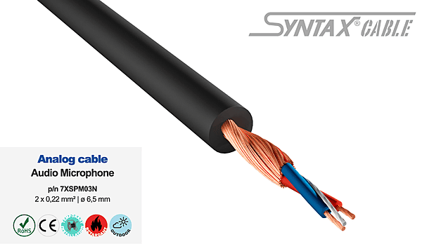Syntax® Microphone Cable