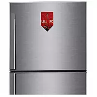 red, Formula 1-themed fridge magnet