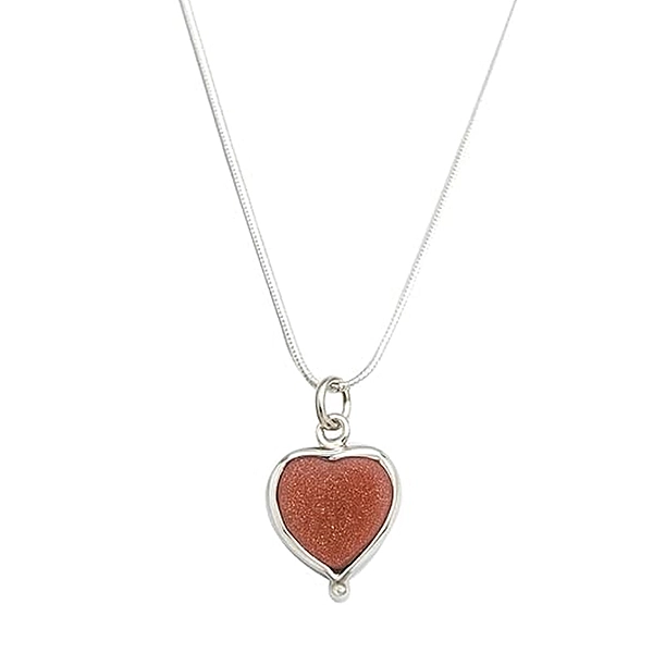 Silver Chain with Rajavarthi Stone Pendant