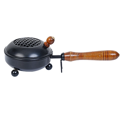 Iron Incense Burner Black Small