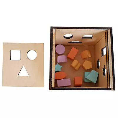 Montessori Shape Puzzle Box Montessori Shape Puzzle Box