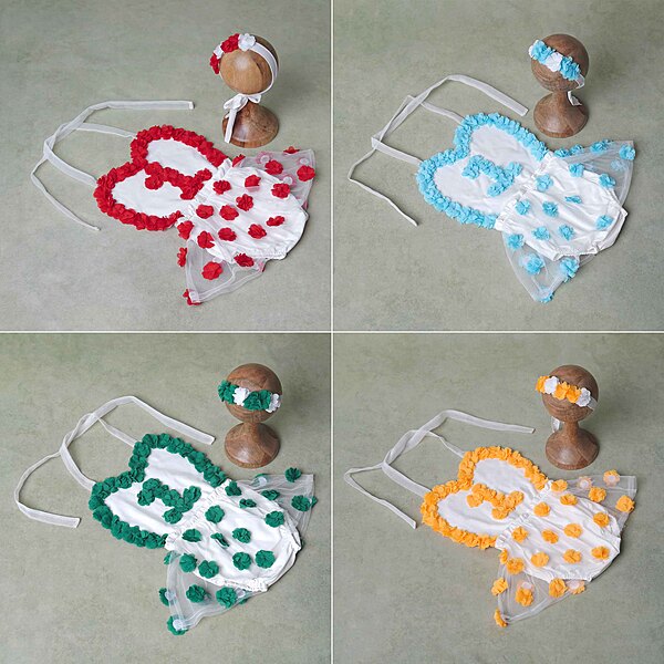 One in Bloom Romper  9-12 M