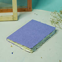 Moonrock Cover Handmade Deckle Edge Paper Notebooks