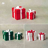 Felt Gift Boxes Set of 02