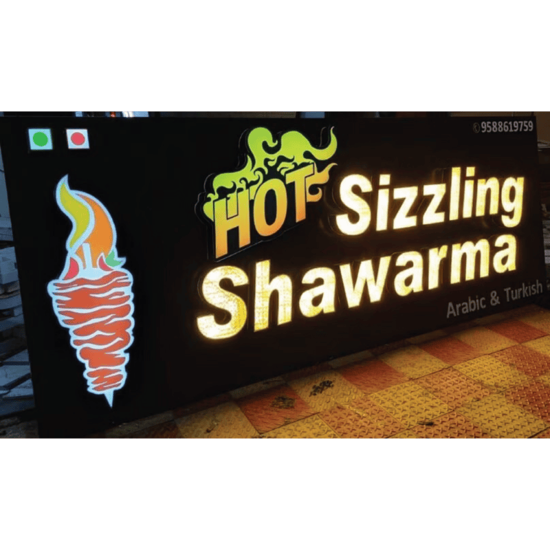 LED Glow Sign Board