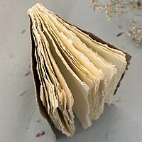 Tropical Flower Mini Deckle Edge Hanmade Paper Notebooks