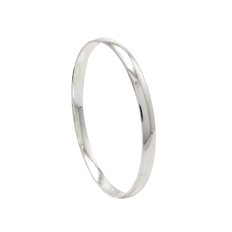 Sterling Silver Men’s Kada Kappu – Traditional Silver Bracelet for Everyday & Occasion Wear