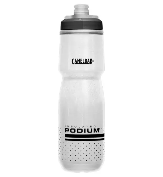 CAMELBAK INSULATED PODIUM CHILL BOTTLE 620ml (WHITE/BLACK)
