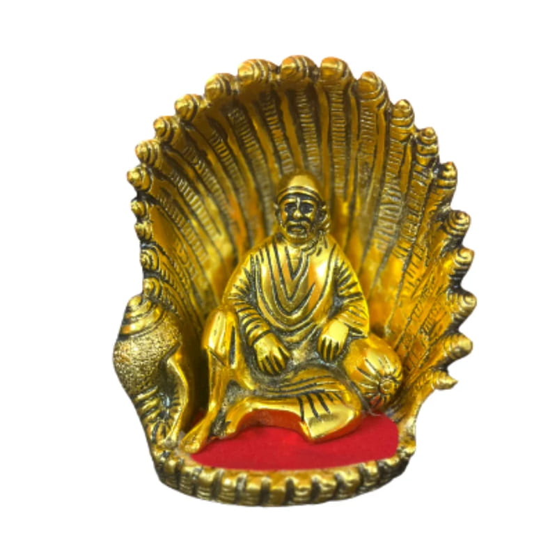 Sai Baba Seep Gold 13 X 15 X 7 CMS Sai Baba Seep Gold 13 X 15 X 7 CMS