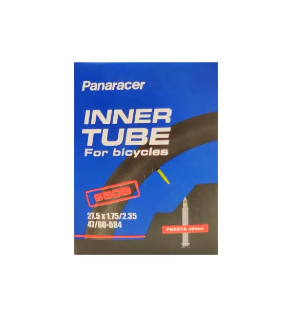 PANARACER INNER TUBE 27.5X1.75/2.35 47/60-584 (650B) 48MM PRESTA VALVE (MTB)