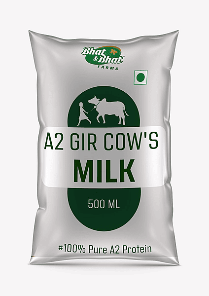 A2 Gir Cow Milk-500 Ml