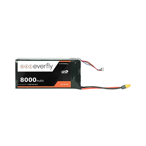 High Capacity 8000mAh 3S LiPo Drone Battery