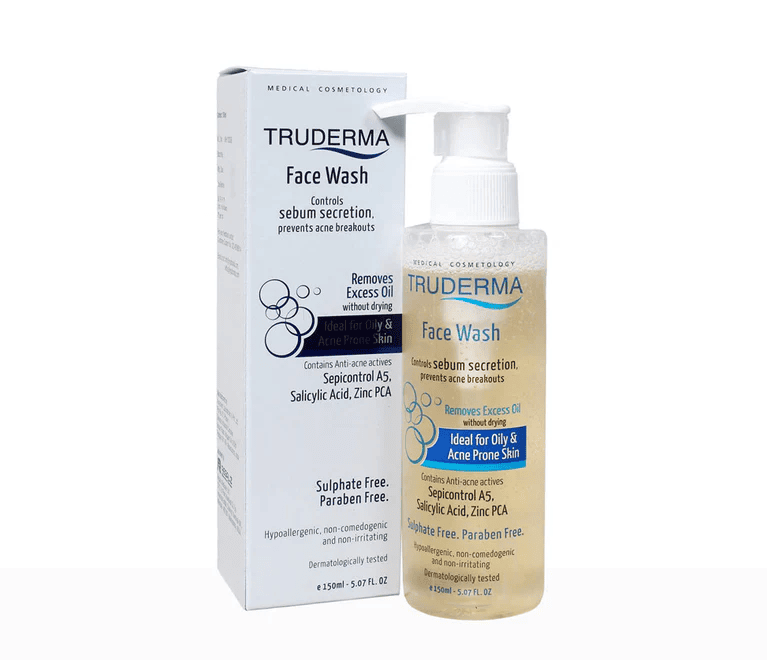 Truderma Face Wash | Gentle Cleanser for Oily & Acne-Prone Skin | Medish.in