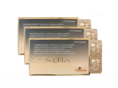 Icekera Tablet 10S Hair Nutrition Supplement