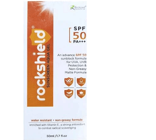 Rockshield Sunscreen Aqua Gel SPF 50