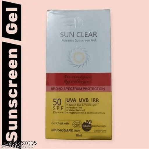 Sunclear Sunscreen Gel SPF 50+