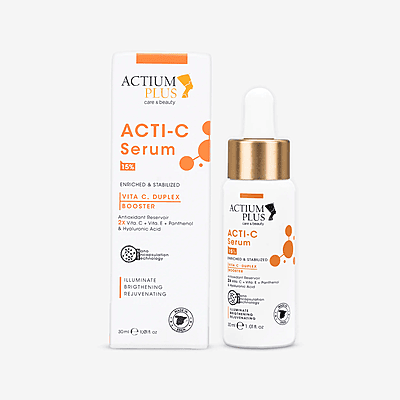 Actium Plus ACTI-C Serum 30ml | Vitamin C Serum for Glowing Skin