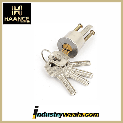 Haance COMBO PACK 1 Lock Body SS With Adapter and 5 Key 0682