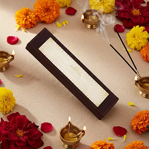 Orkay Fragrance SILVER CHANDAN Pure Mysore Sandal Sticks (1 stick)