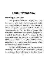 Upanayana - Sandhyavandana and Gayatrimantrajapa