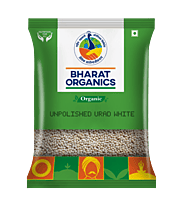 Bharat Organics Unpolished Urad Gota White