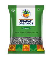Bharat Organics Unpolished Urad Split (Chilka)