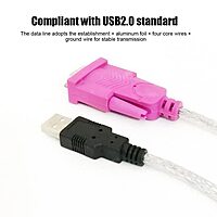 USB To Serial DB9 Male (9 Pin) RS232 Cable Adapter USB To Serial DB9 Male (9 Pin) RS232 Cable Adapter
