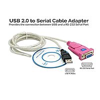 USB To Serial DB9 Male (9 Pin) RS232 Cable Adapter USB To Serial DB9 Male (9 Pin) RS232 Cable Adapter