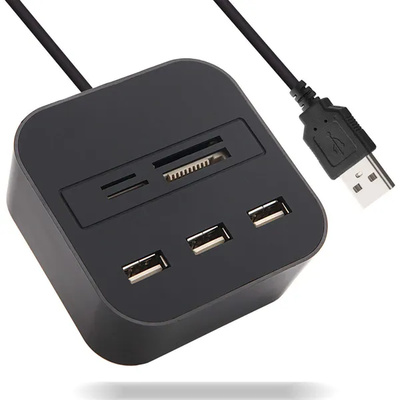 Usb Hub With Card Reader Usb Hub With Card Reader