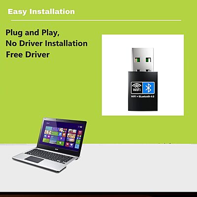 Usb Wifi 4 Ac 150+Bt 4.0 (Box Pack) Usb Wifi 4 Ac 150+Bt 4.0 (Box Pack)