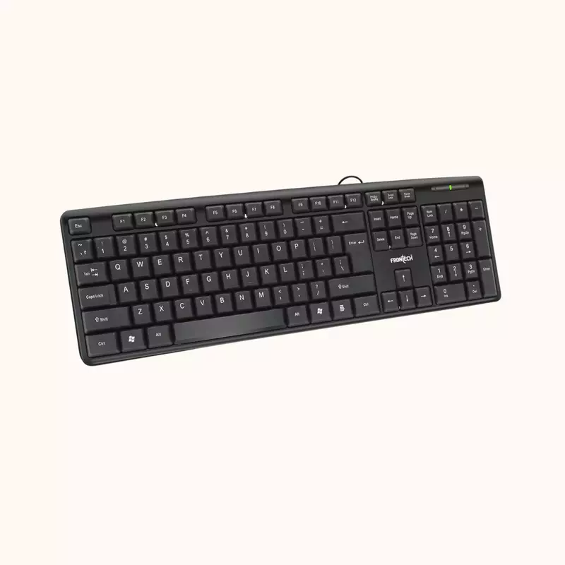 Used Frontech Wired keyboard FT-1672