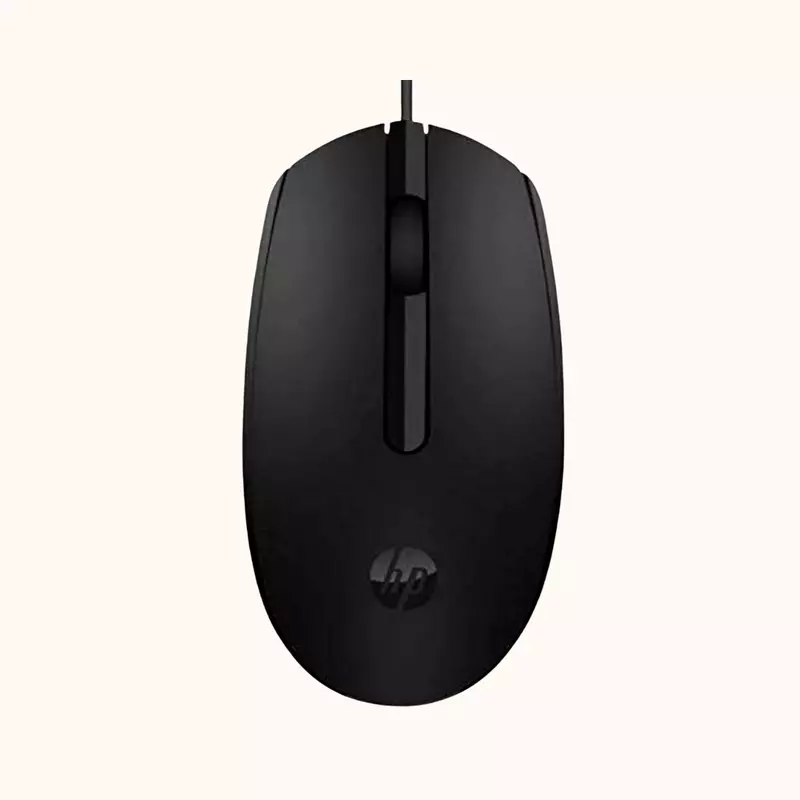 Used HP M10 Wired USB Mouse with 3 Buttons 1000DPI Optical Tracking Design