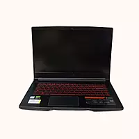 Used MSI 15.6 inch, Intel i5-9300H, 8 GB/SSD 512GB DDR4, MS-16R3, Black