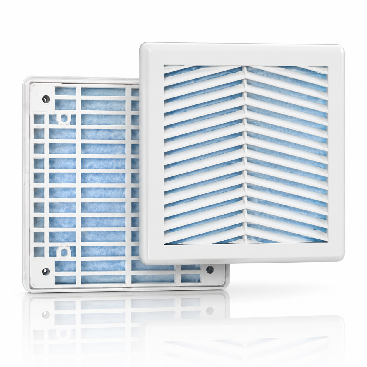 V Shape Premium Air Vent JSPAV-01 - 131 x 131 mm - Screw Fit