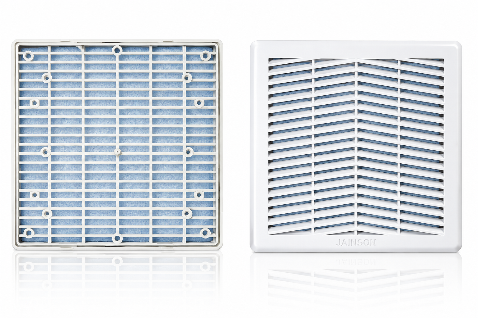 V Shape Premium Air Vent JSPAV-05 - 238 x 238 mm - Screw Fit