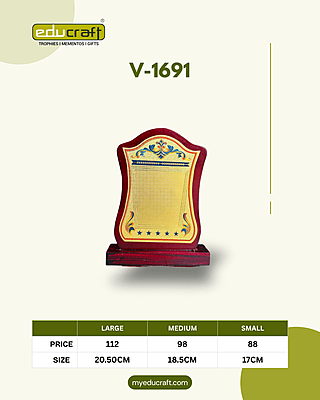 V-1691M No:2 18.50CM 18%