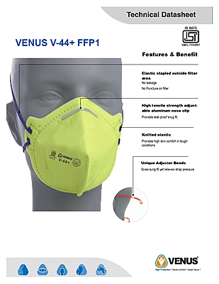 Venus V-44+FFP1 Mask 110498001