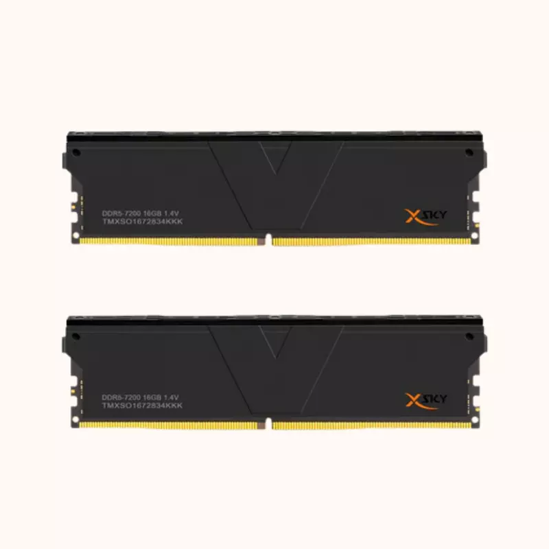 V-COLOR DDR5 XSKY Gaming Memory Manta INTEL XMP 64GB Kit (32GBx2) CL30/1.35V - 6000Mhz, TMXSO3260830KKK