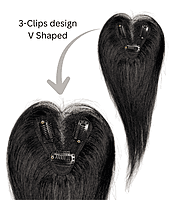 V Shaped Mini Hair Topper