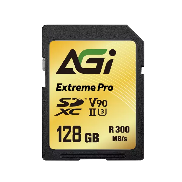AGI Extreme Pro memory card SDXC V90 SE238-128 GB