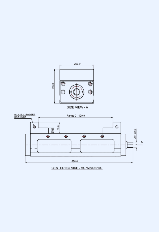 Centring Vise