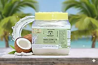 Premium Virgin Coconut Oil (Fresh Tiptur - 500ml Glass) | DME Method