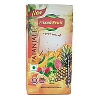 Patanjali Mix Fruit Beverage (Tetra Pack)-160 ml