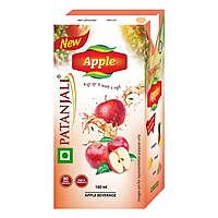 Patanjali Apple Beverage (Tetra pack)-160 ml