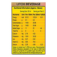 Litchi Beverage (Tetrapack)-1 ltr