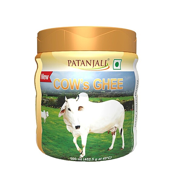 Patanjali Cow's Ghee (Pet Jar)-500 ml