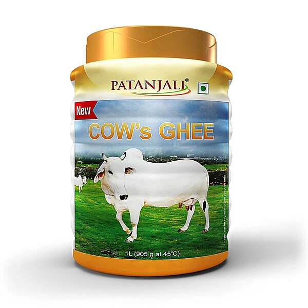 Patanjali Cow's Ghee  (PET Jar)-1 ltr