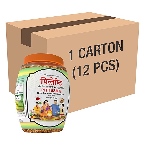 Divya Pitteshti (Hawan Samagri) 400 G 1 CLD (12 Pcs)-4.8 kg